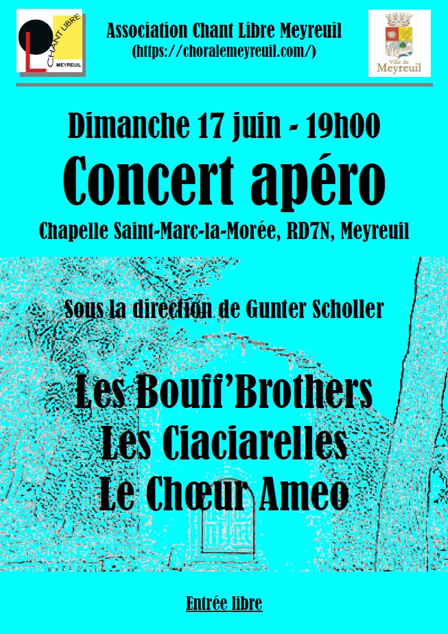 Affiche concert 17 juin 2018